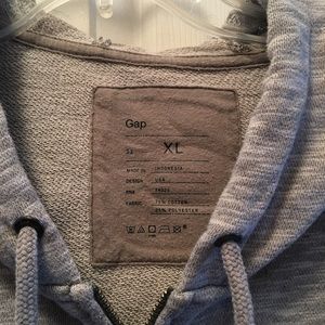 Men's Gap zippered hoodie